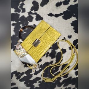Cato Faux Animal Skin Purse